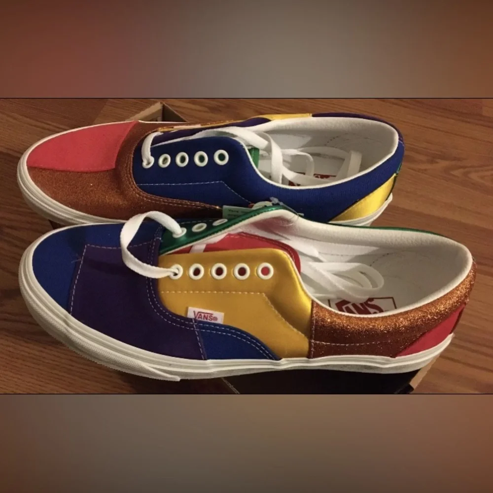 Vans UA Era Classic Pride Patchwork - Men’s Size 10 New With Tags - Picture 3 of 4